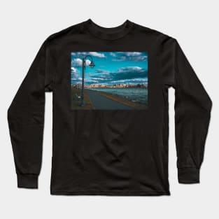 View of Bathurst City, New-Brunswick Canada V4 Long Sleeve T-Shirt